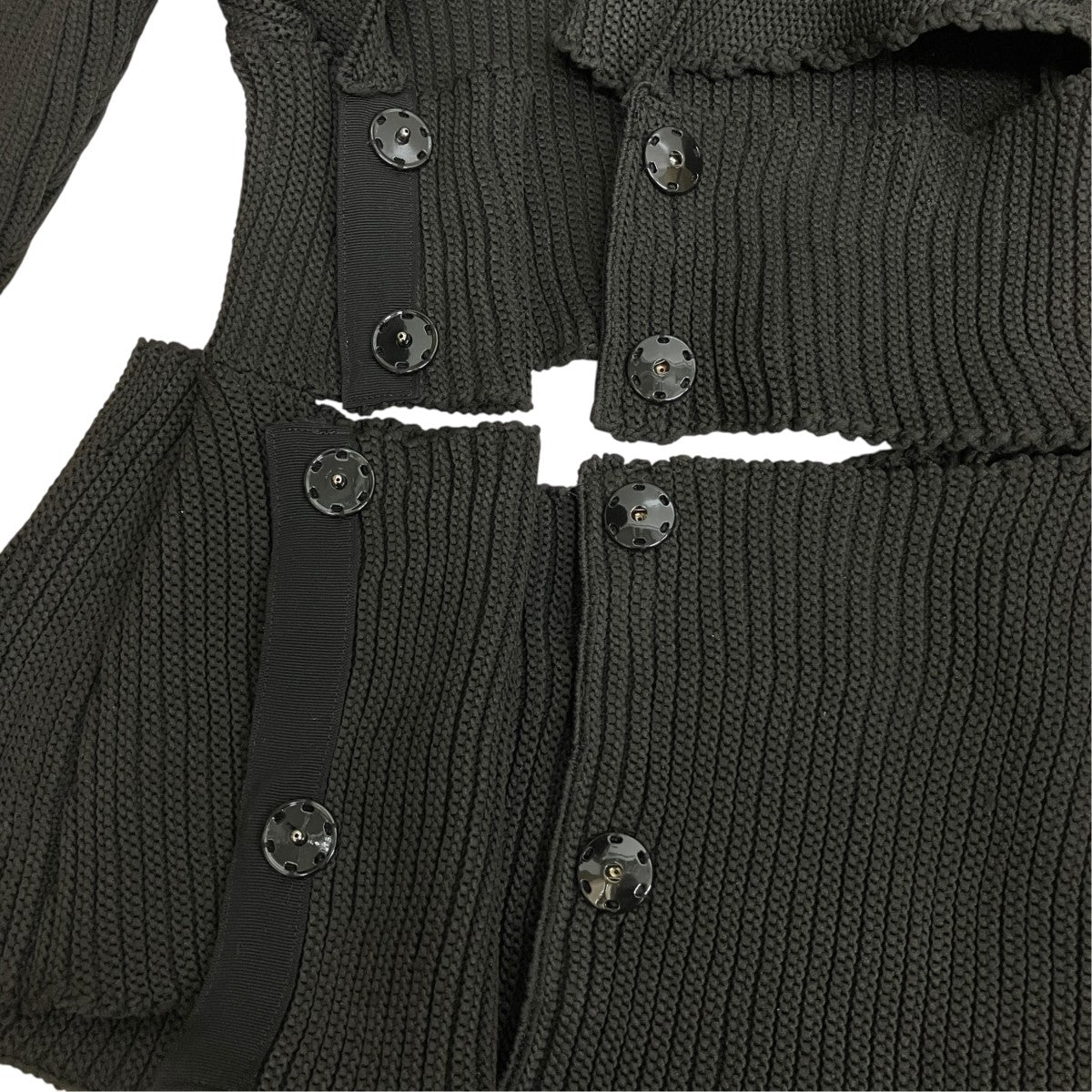 FETICO BANDAGE KNIT CARDIGANニットカーディガンFTC224-0710 古着・中古-5枚目のアイテム画像