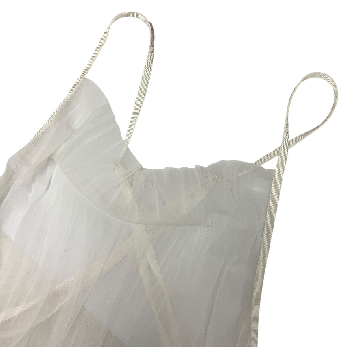 WRINKLE SHEER CAMI DRESSシースルーキャミソールFTC242-0812