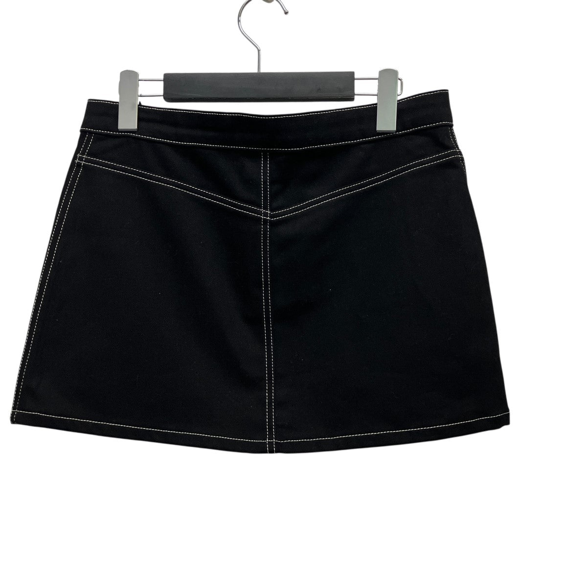 2-POKET-DENIMステッチデザインデニムミニスカート324DJU191DE0020