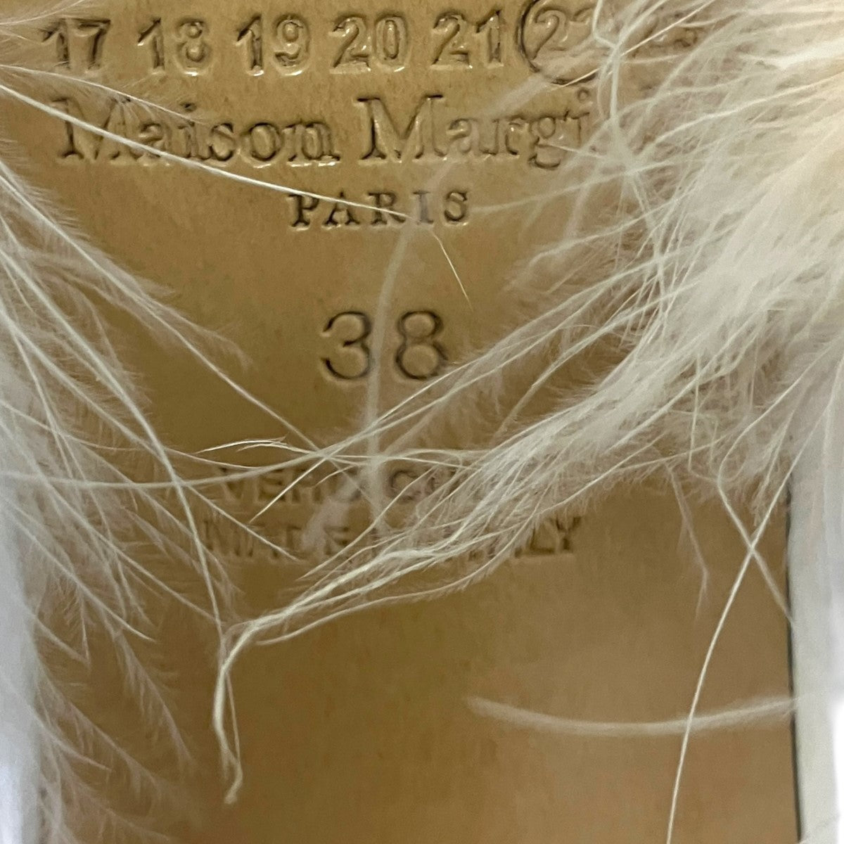 Feather 90mm サテンミュールフェザーヒールサンダル