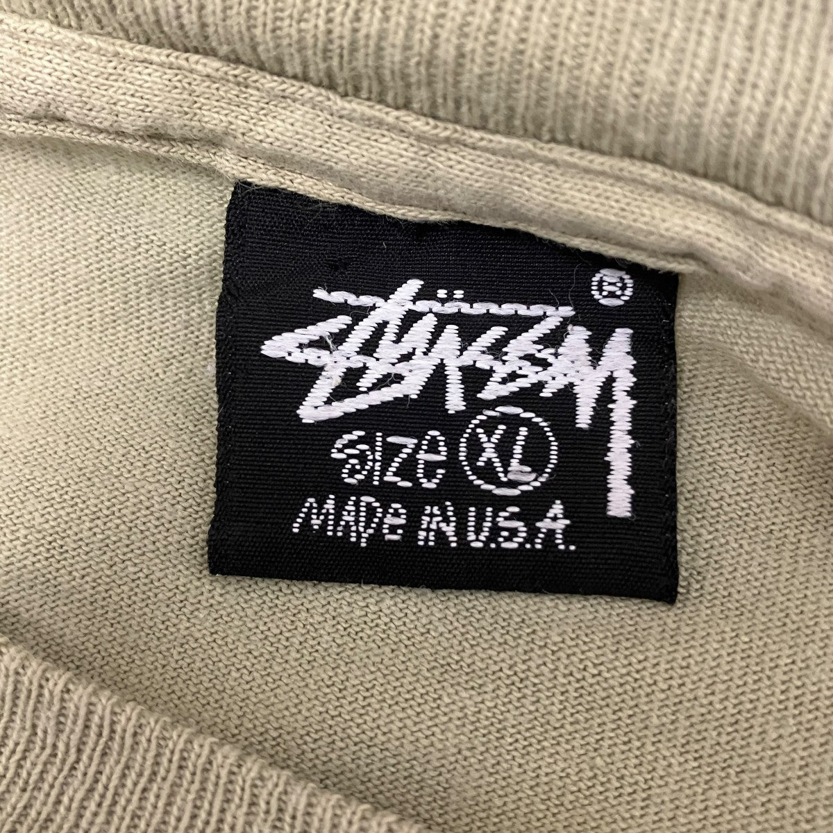 80s 黒タグロゴ刺しゅうポケットTシャツ