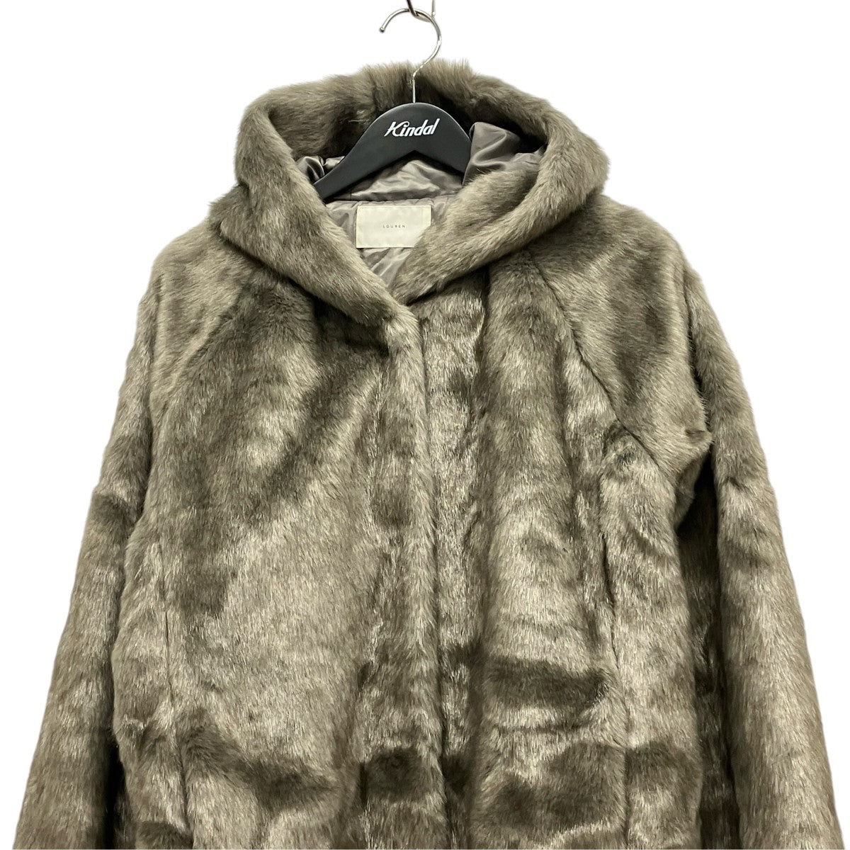 louren フーデッドフェイクファーコートlo233-50 古着・中古-4枚目のアイテム画像