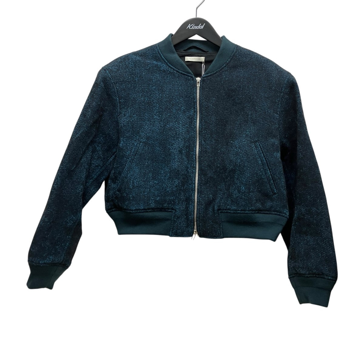 KANAKO SAKAI VELVET WOOL MA-1ラメニットブルゾンKS2502024 古着・中古-1枚目のアイテム画像