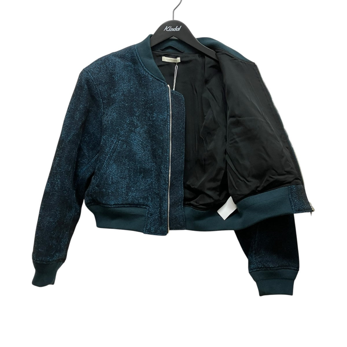 KANAKO SAKAI VELVET WOOL MA-1ラメニットブルゾンKS2502024 古着・中古-5枚目のアイテム画像