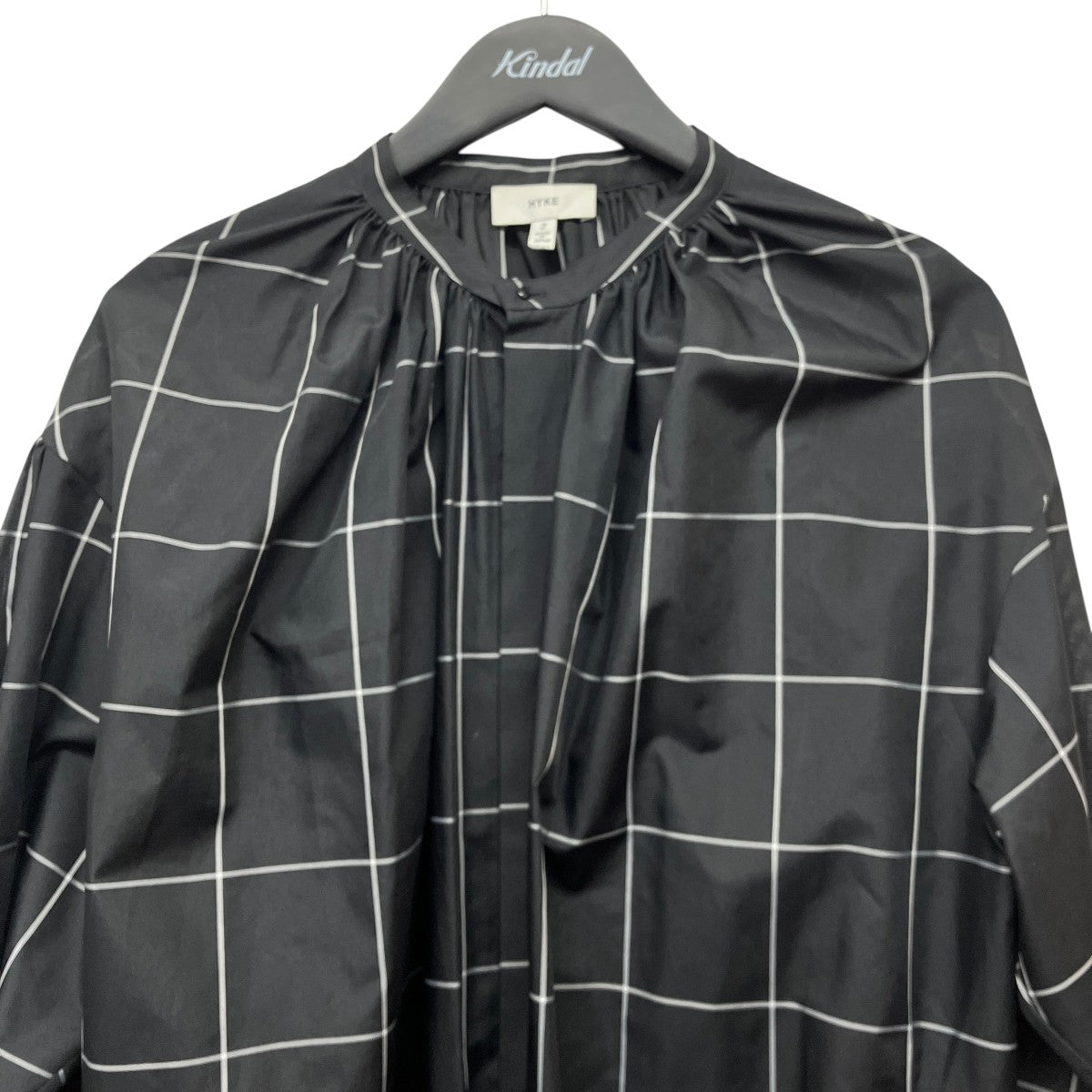 HYKE(ハイク) チェックワンピース221-16128 008 221-16128 008