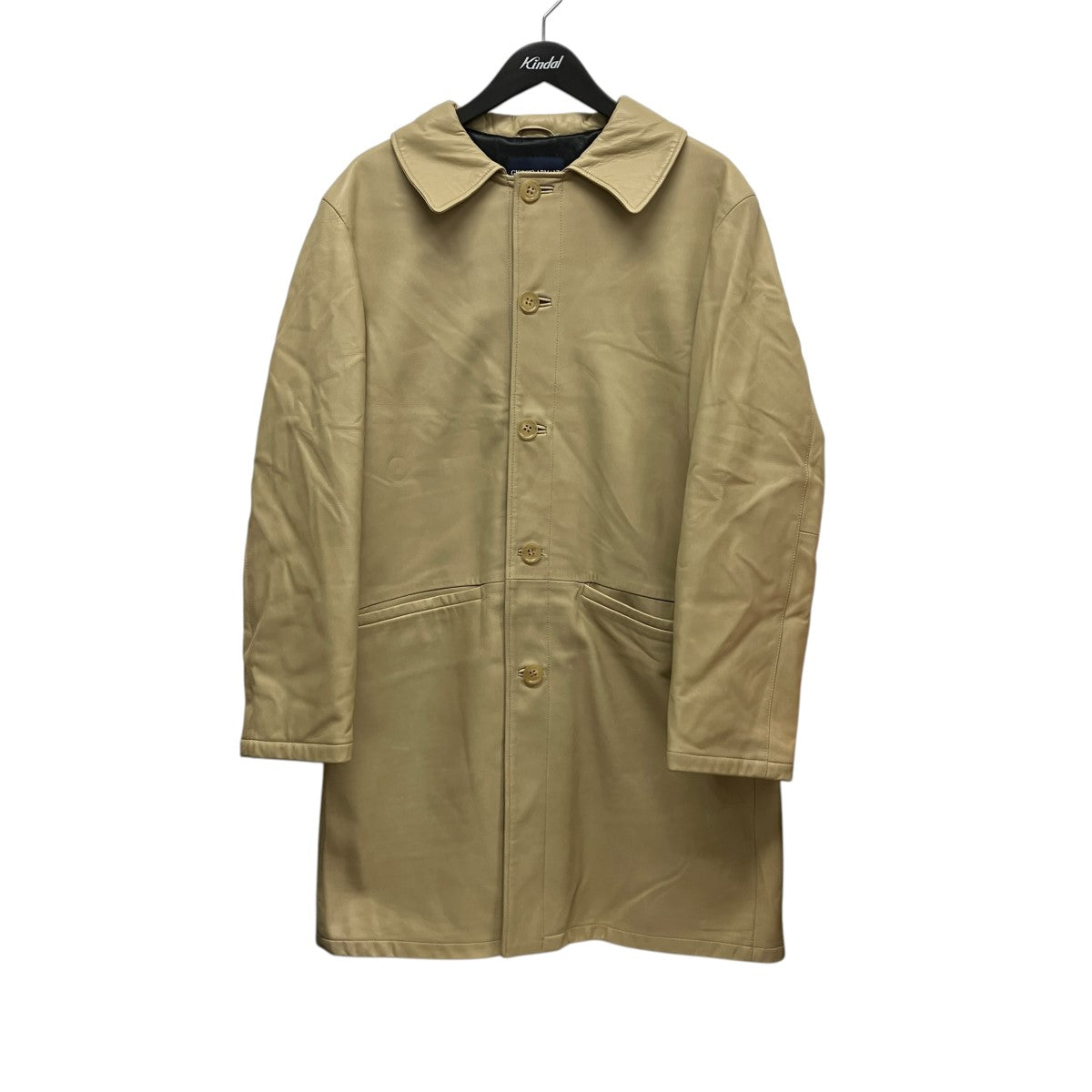 GIORGIO ARMANI オールレザーコート 古着・中古-1枚目のアイテム画像