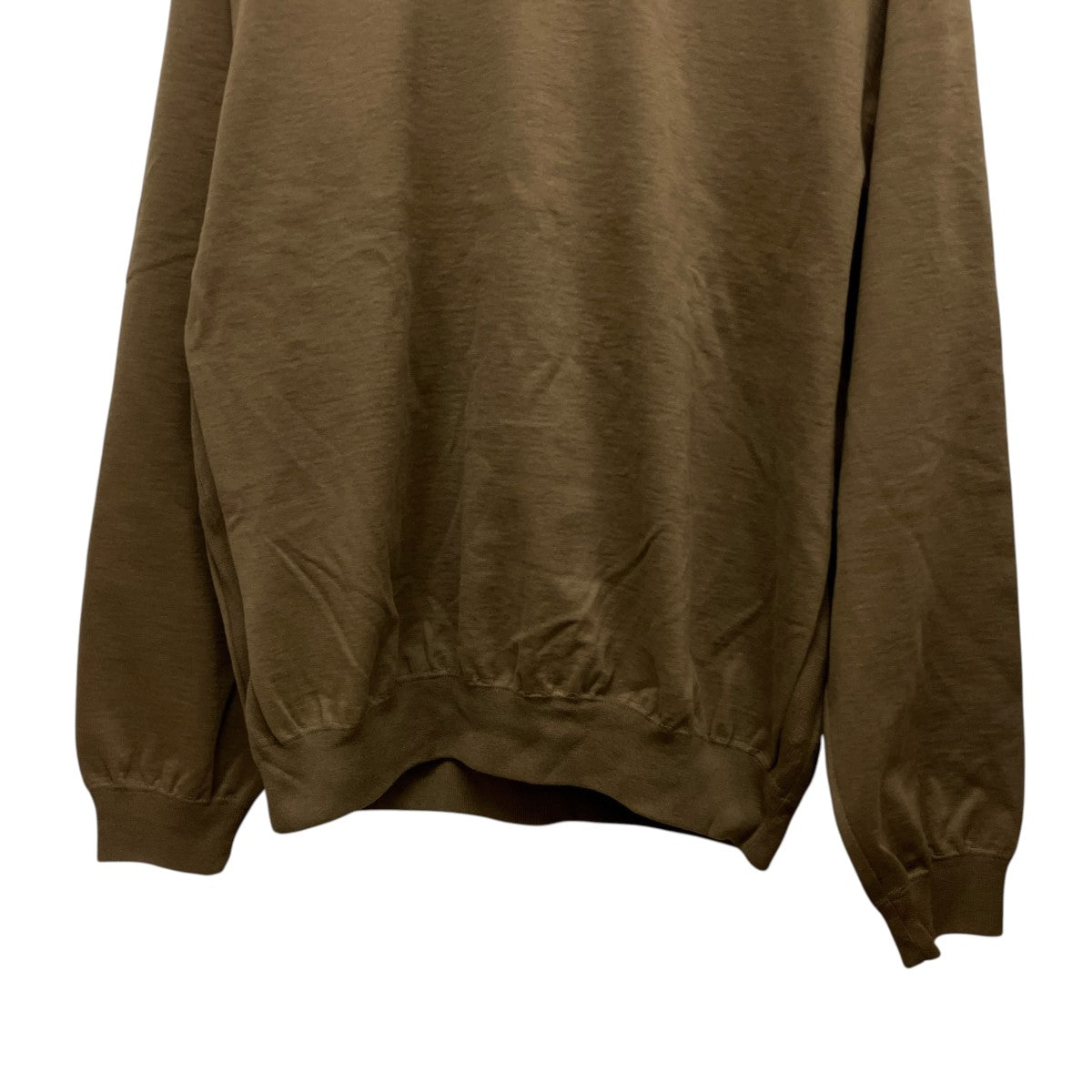 BATONER DEGREASE COTTON CREW NECKクルーネックスウェットトレーナーBN-21FM-001 古着・中古-4枚目のアイテム画像