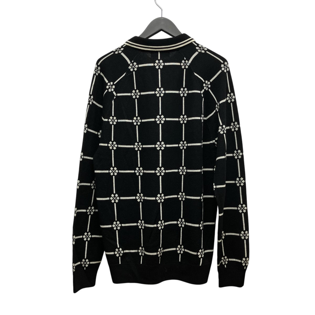 FRED PERRY×KRIS VAN ASSCHE Long Sleeve Knitted JumperハーフジップニットポロシャツSK2106 古着・中古-2枚目のアイテム画像