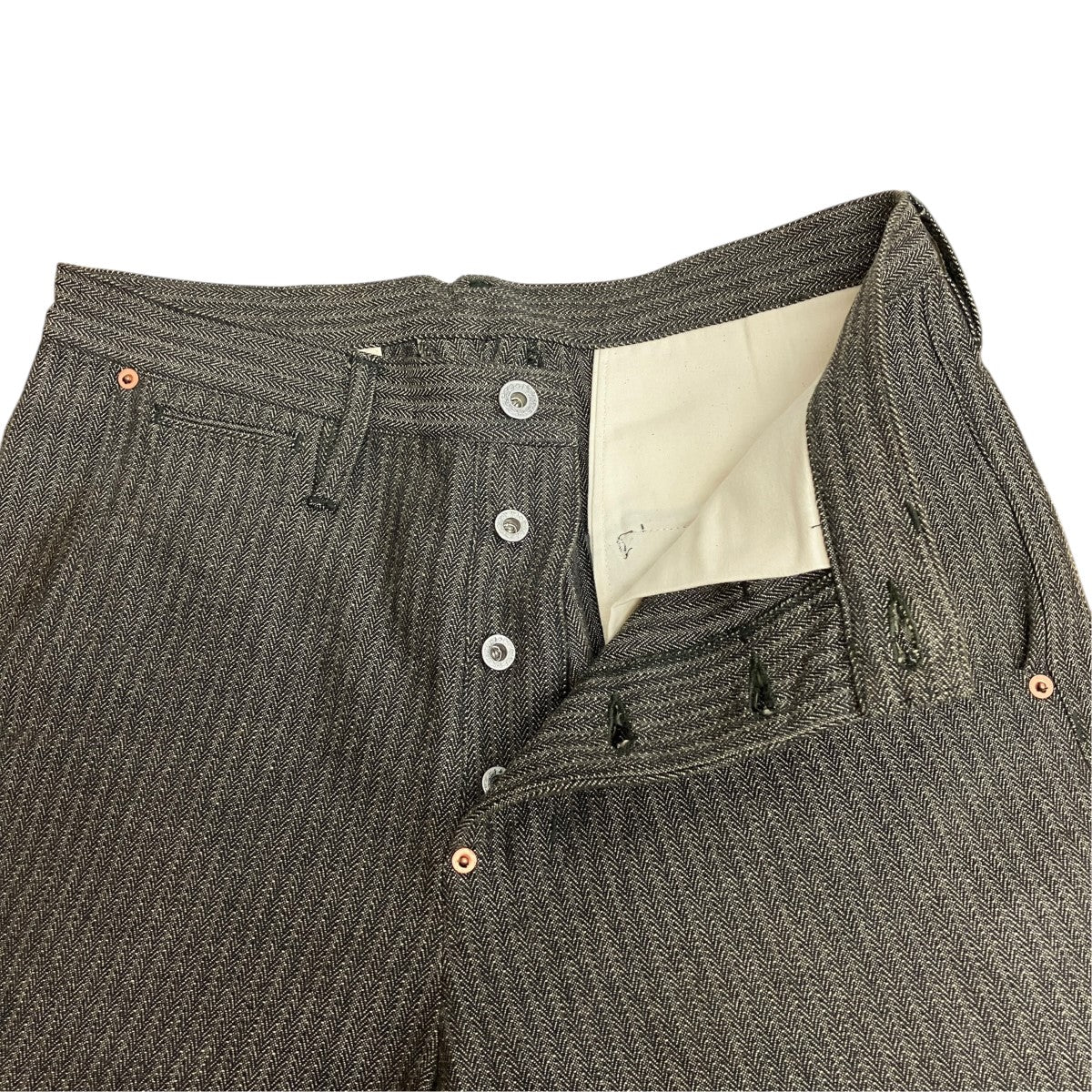 SUGARHILL 22AWHERRINGBONE WIDE TROUSERSワイドパンツ22AWPT13 古着・中古-5枚目のアイテム画像