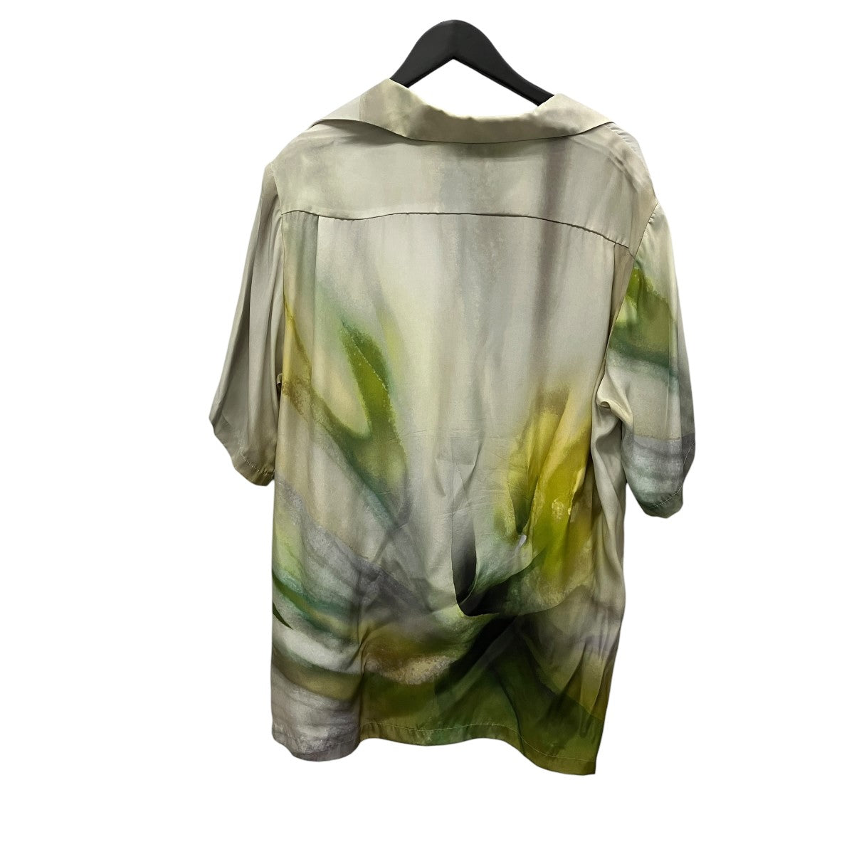 23SSSILK OPEN COLLAR SHIRTS総柄シルク半袖シャツTA23SS-SH035