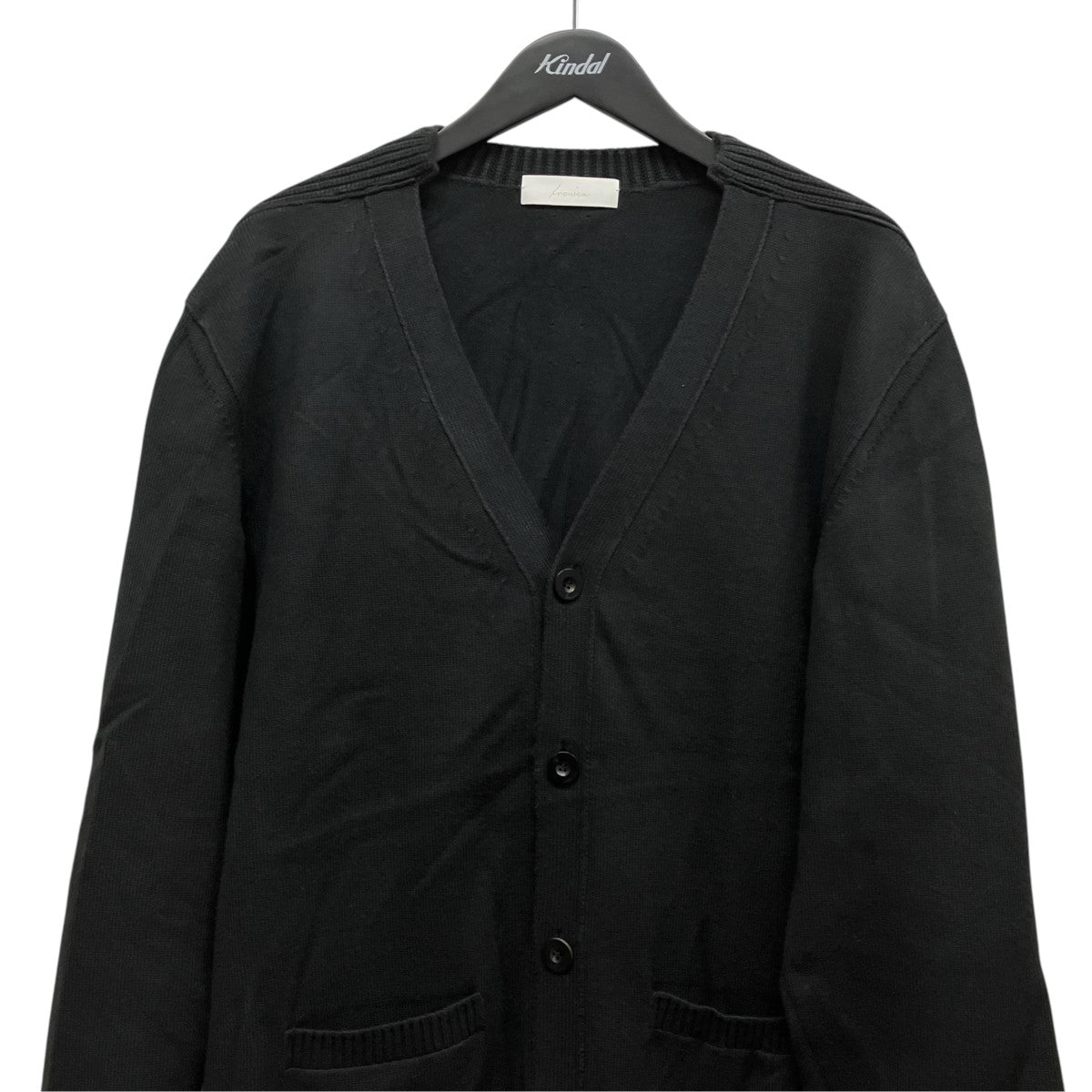 IRENISA 24AWCOTTON KNIT CARDIGANニットカーディガンIH-24FW-K014 古着・中古-3枚目のアイテム画像