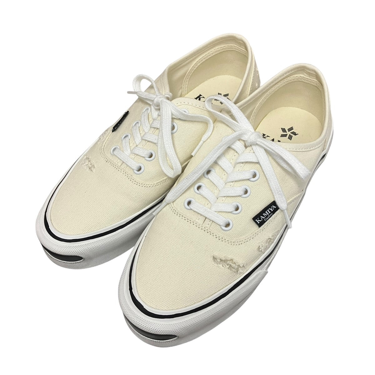 Herc Distressed Vulcanized Sneakerダメージ加工ローカットスニーカーG13FW702