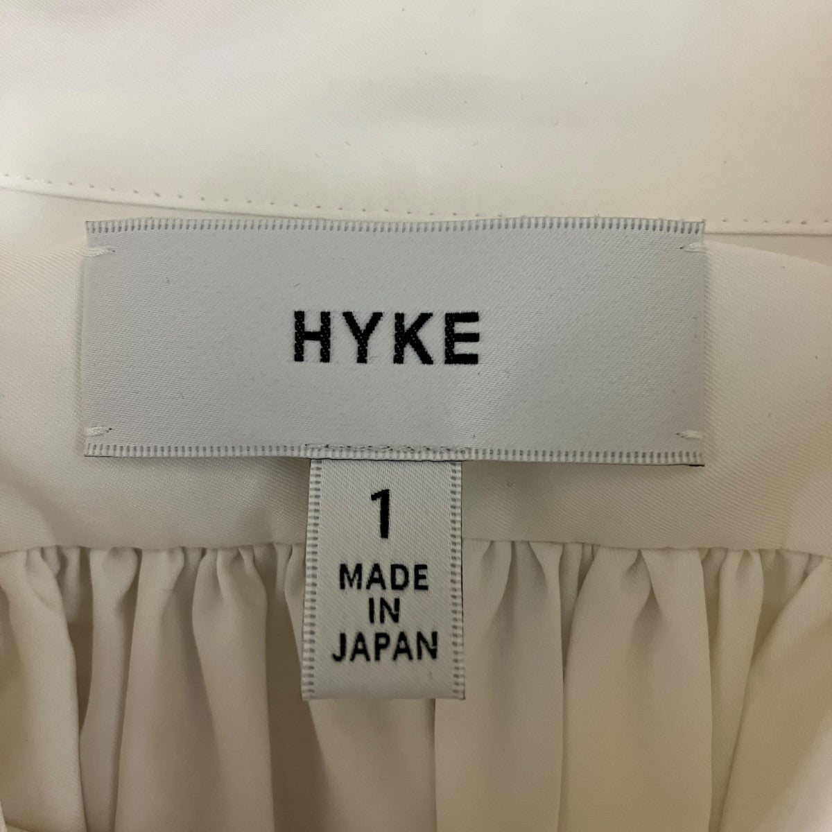 HYKE(ハイク) シャツワンピース221-26003 008 221-26003 008 ホワイト