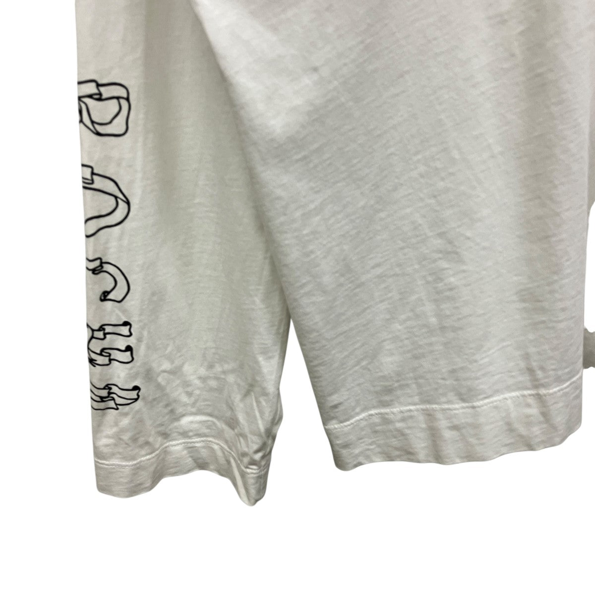 LONG SLEEVE T-SHIRT W  RIBBON LOGO PプリントロングスリーブTシャツ5194P19P21-M