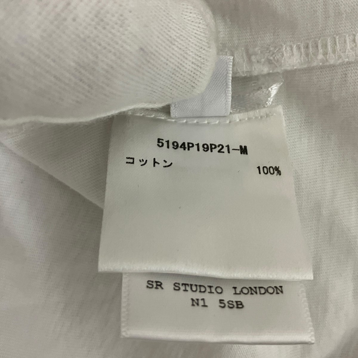 LONG SLEEVE T-SHIRT W  RIBBON LOGO PプリントロングスリーブTシャツ5194P19P21-M