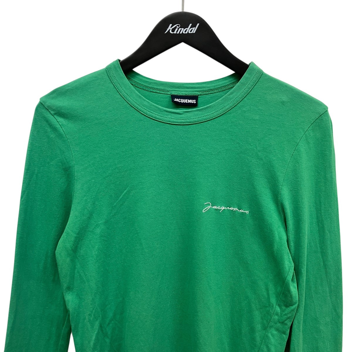 Le T-Shirt Brode Manches LonguesロゴプリントロングスリーブTシャツ211JS002