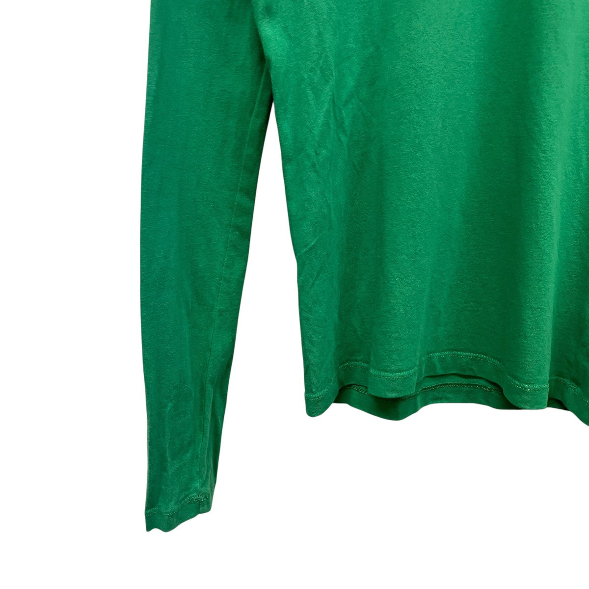 Le T-Shirt Brode Manches LonguesロゴプリントロングスリーブTシャツ211JS002