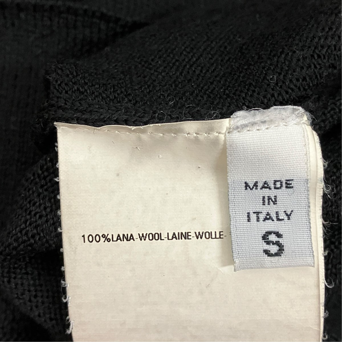 Martin Margiela Vネック4スリーブニットデザインワンピース 古着・中古-6枚目のアイテム画像