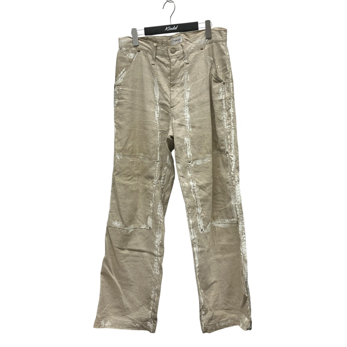WORK JEAN TROUSERSペイントリネンパンツ