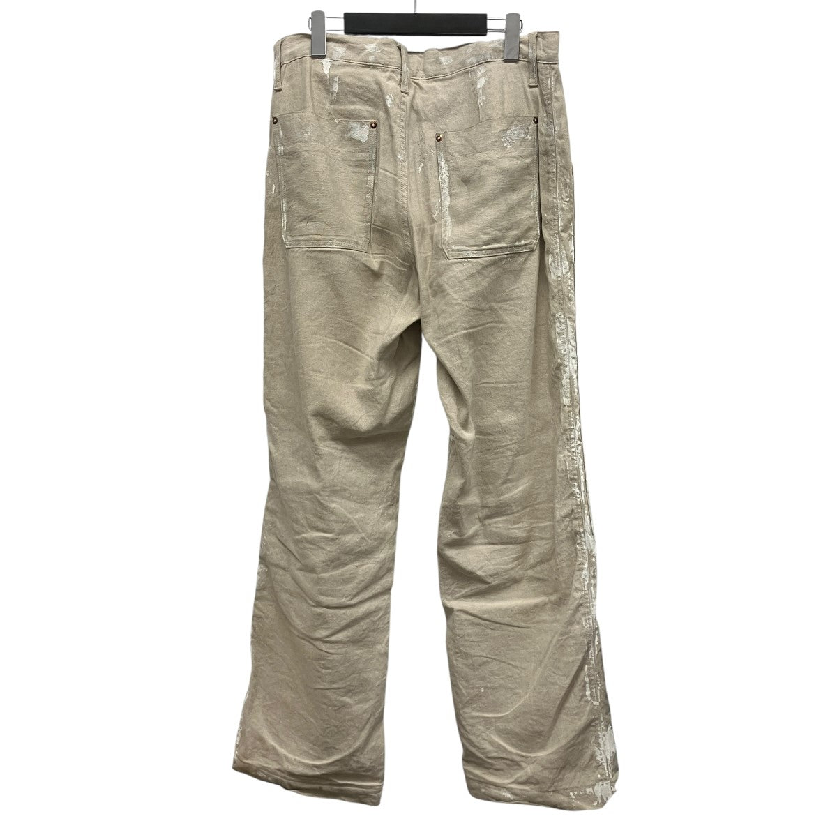 WORK JEAN TROUSERSペイントリネンパンツ