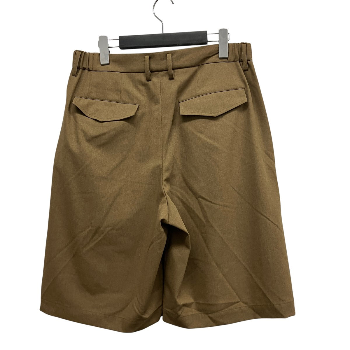 26SSTWO TUCKS WIDE SHORTSスラックスハーフパンツIH-26SS-P056-NDP
