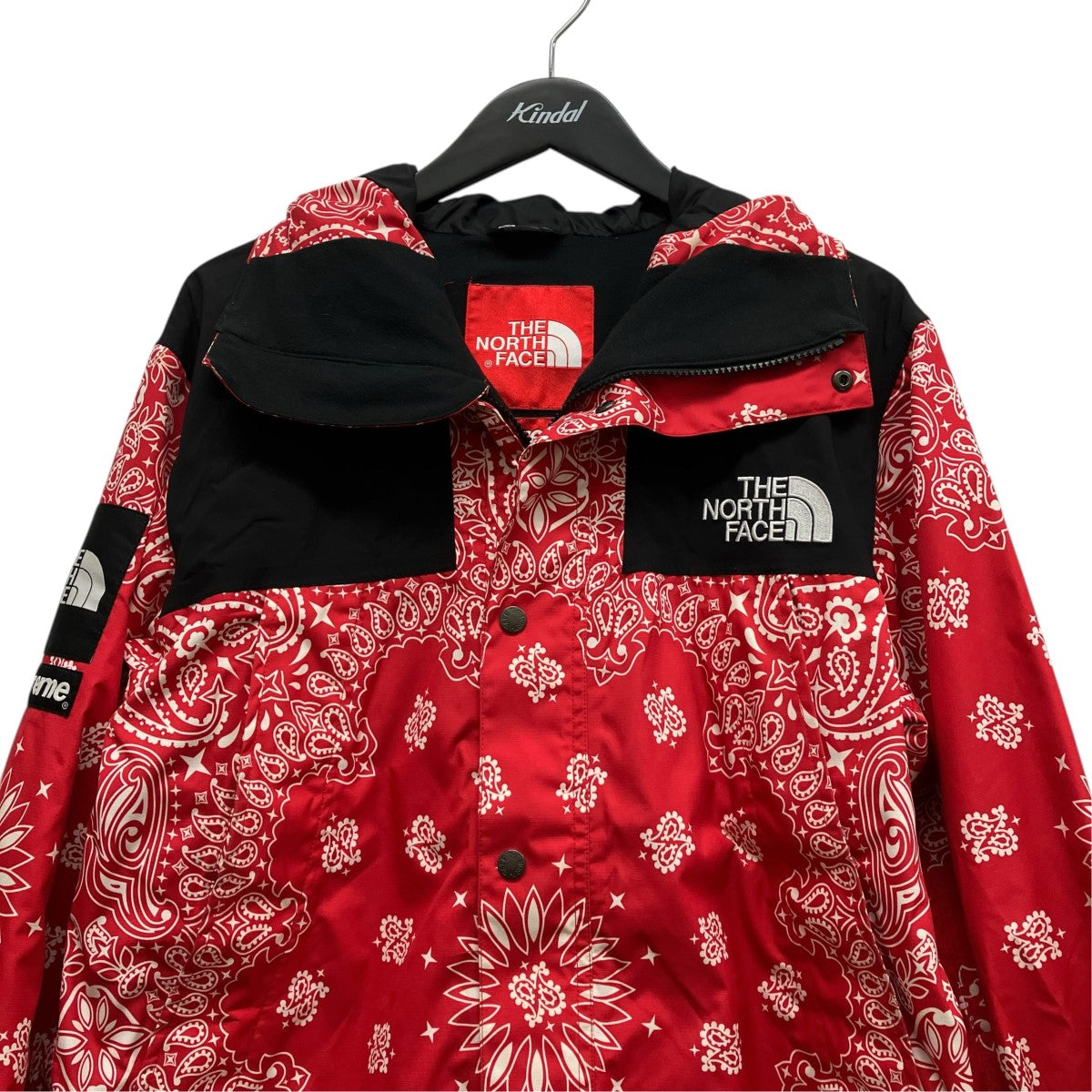 Supreme×THE NORTH FACE 14AWBandana Mountain ParkaバンダナマウンテンパーカーNP51400I 古着・中古-3枚目のアイテム画像