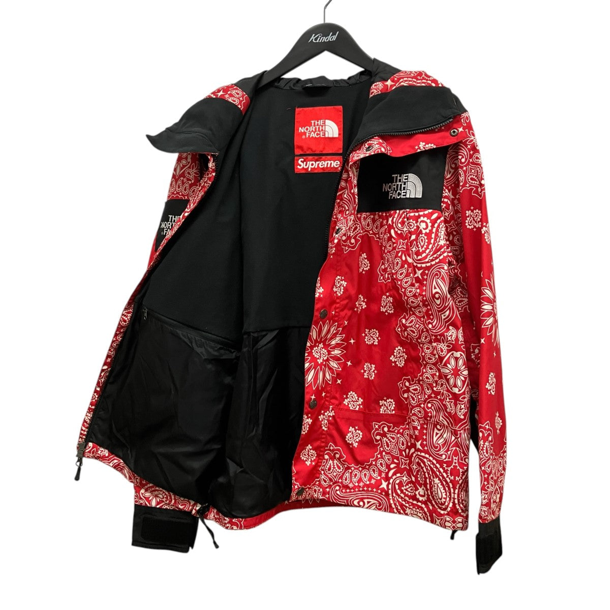 Supreme×THE NORTH FACE 14AWBandana Mountain ParkaバンダナマウンテンパーカーNP51400I 古着・中古-5枚目のアイテム画像