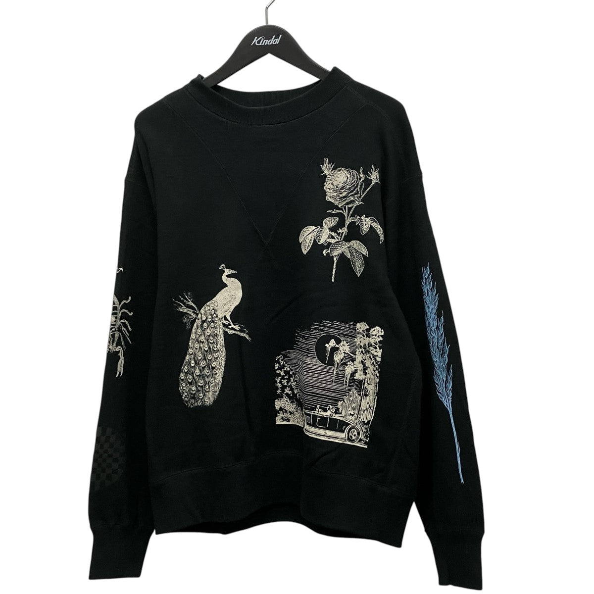 ensou． プリントスウェット 古着・中古-1枚目のアイテム画像
