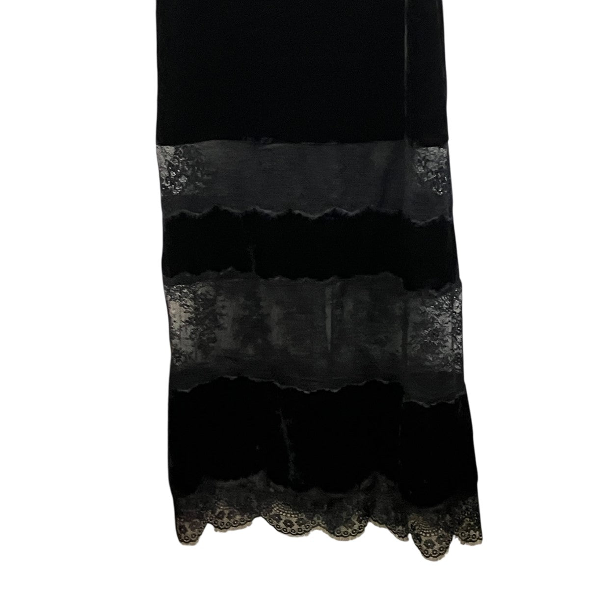 23AWblack lace velour camisole dressベロアレースキャミワンピースTD23AW-0P52ST