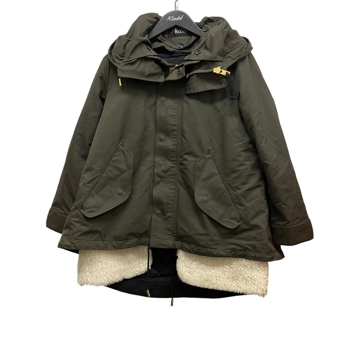 THE RERACS フーデッドジップアップジャケット18FW-RECT-182L-LINER-J 古着・中古-1枚目のアイテム画像