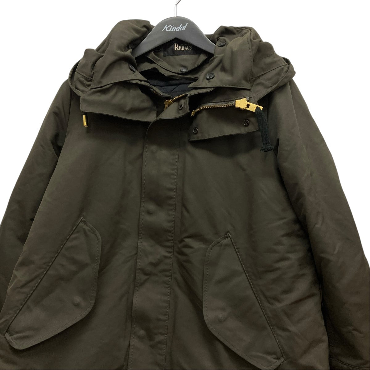 THE RERACS フーデッドジップアップジャケット18FW-RECT-182L-LINER-J 古着・中古-3枚目のアイテム画像