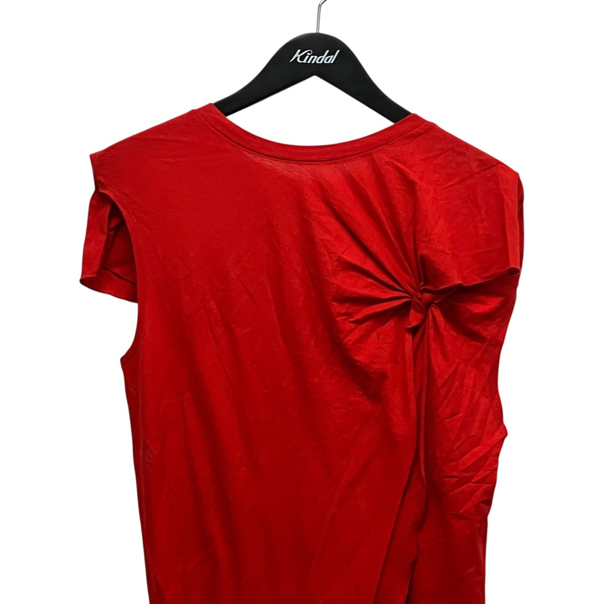 26SSAsymmetrical Knot TopアシンメトリーノースリーズTシャツ31261416209