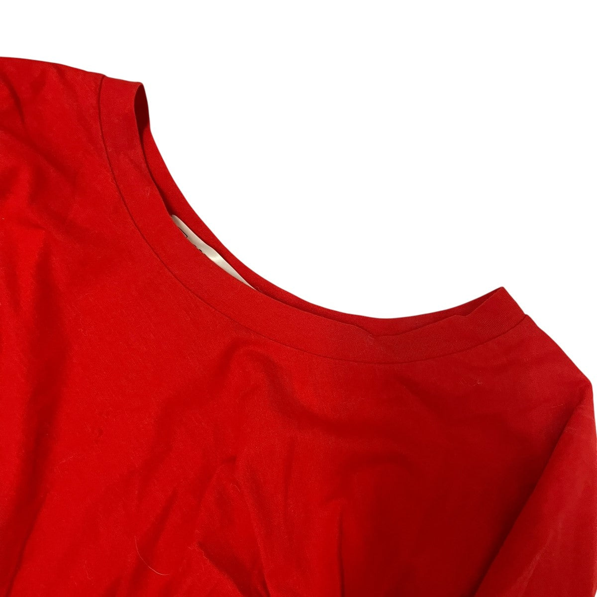 26SSAsymmetrical Knot TopアシンメトリーノースリーズTシャツ31261416209