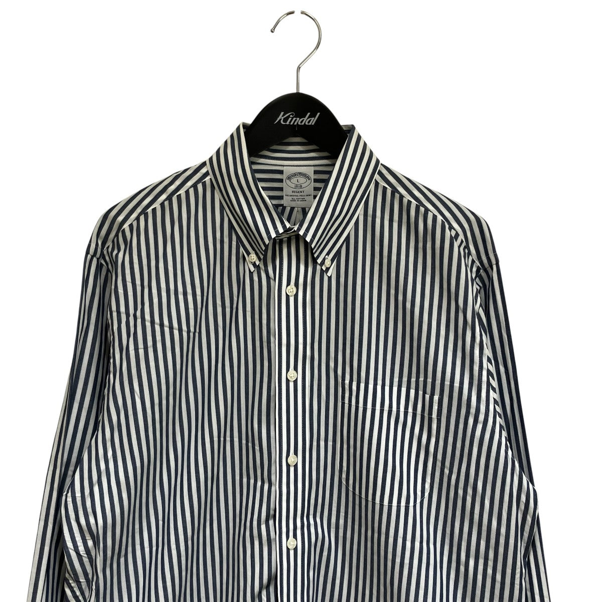 BROOKS BROTHERS ストライプシャツ 古着・中古-3枚目のアイテム画像