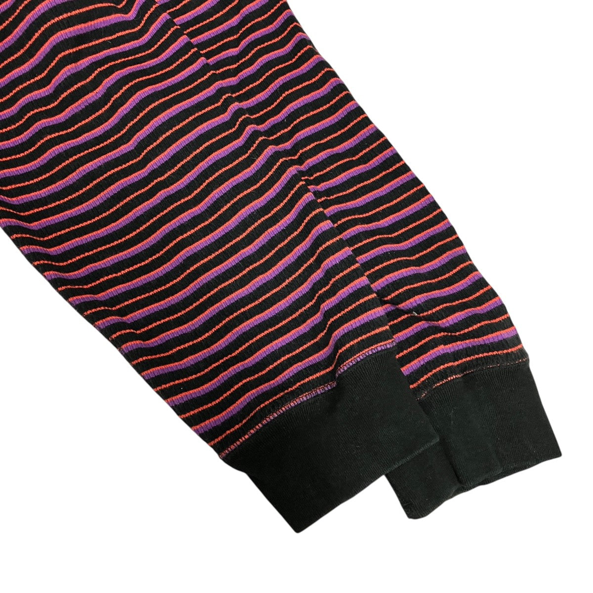 DAIRIKU 22SSCouple Border Embroidery TeeボーダーロングTシャツ22SS C-10 古着・中古-5枚目のアイテム画像