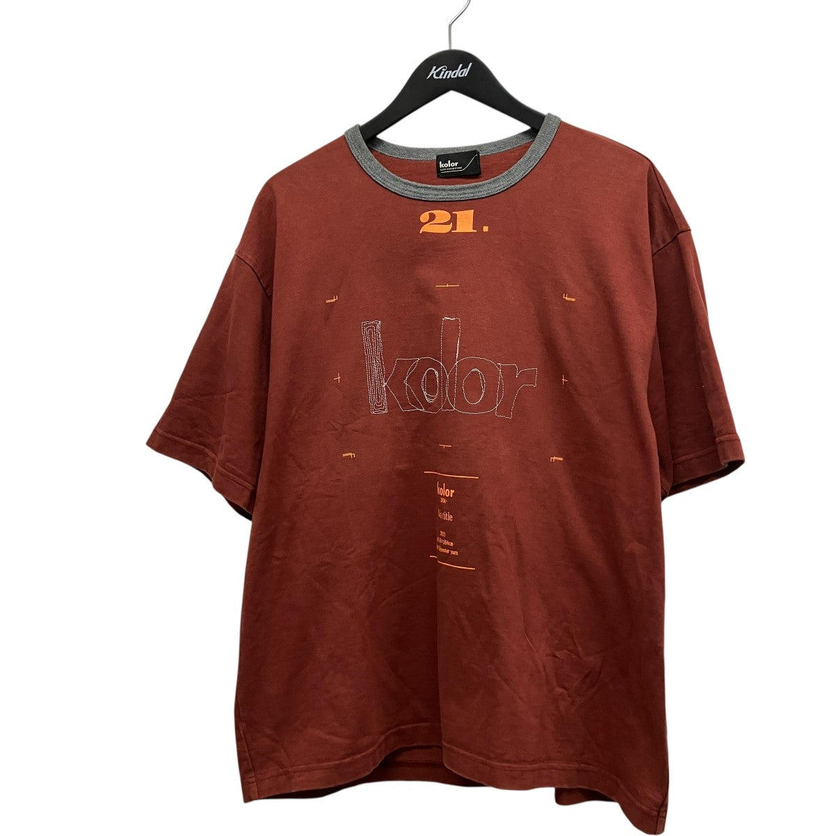 ハード天竺ロゴTシャツ21SCM-T06204