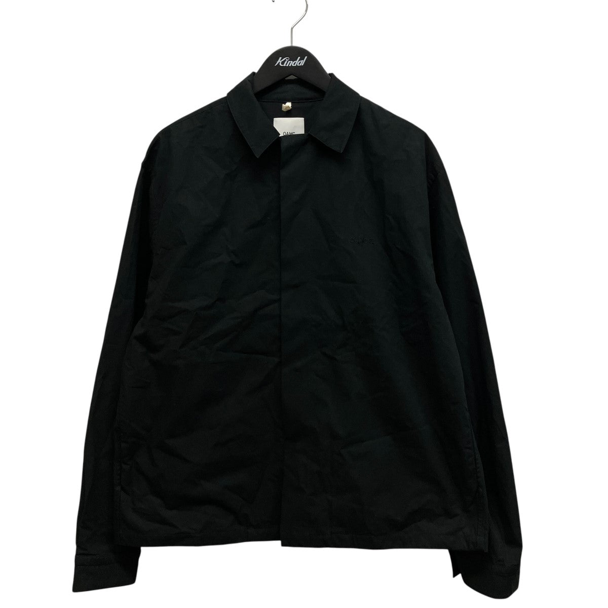 24SSSYSTEM SHIRTロゴ刺しゅう長袖シャツジャケット24E28OAU93