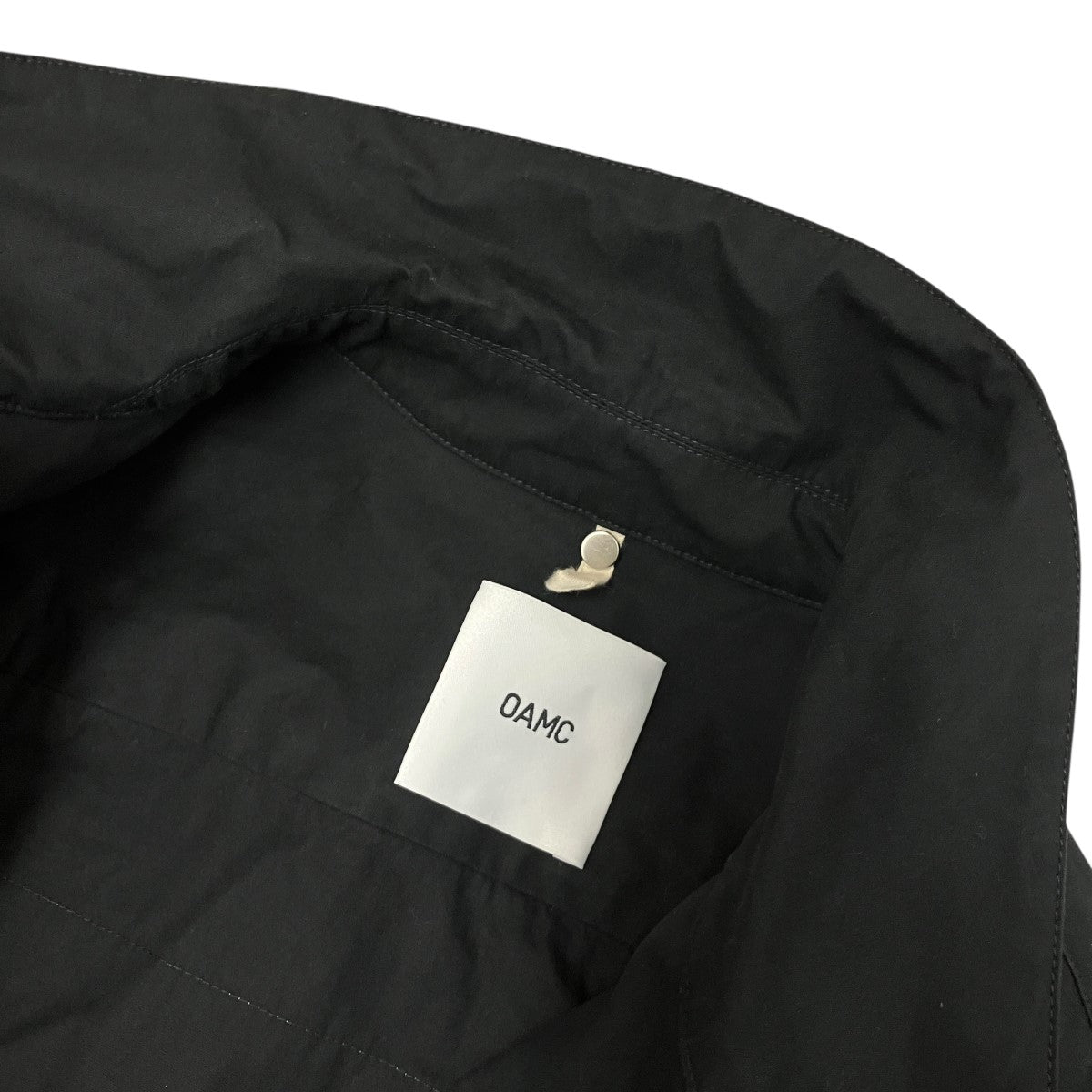 24SSSYSTEM SHIRTロゴ刺しゅう長袖シャツジャケット24E28OAU93