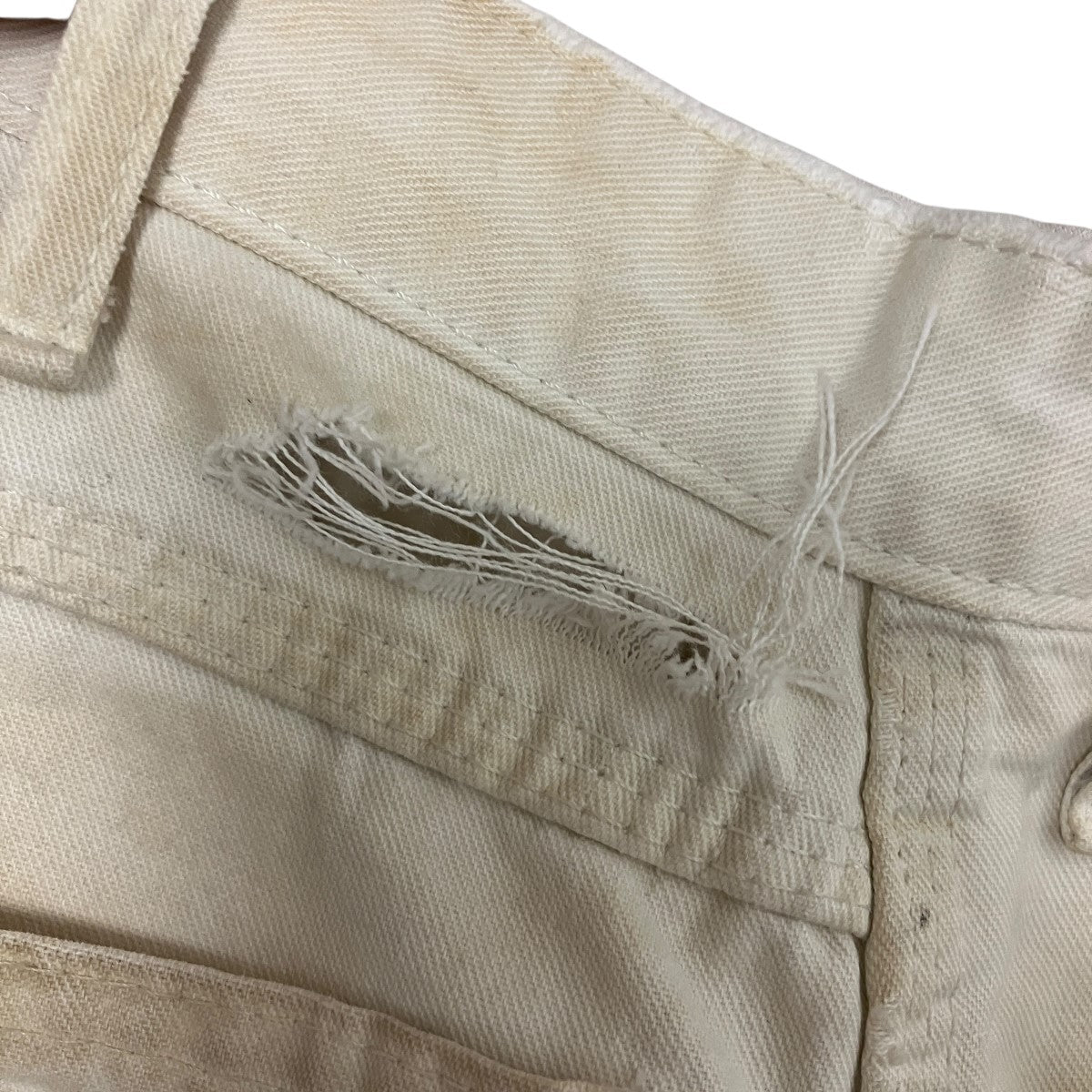 ペインターユーズド加工ワークパンツ