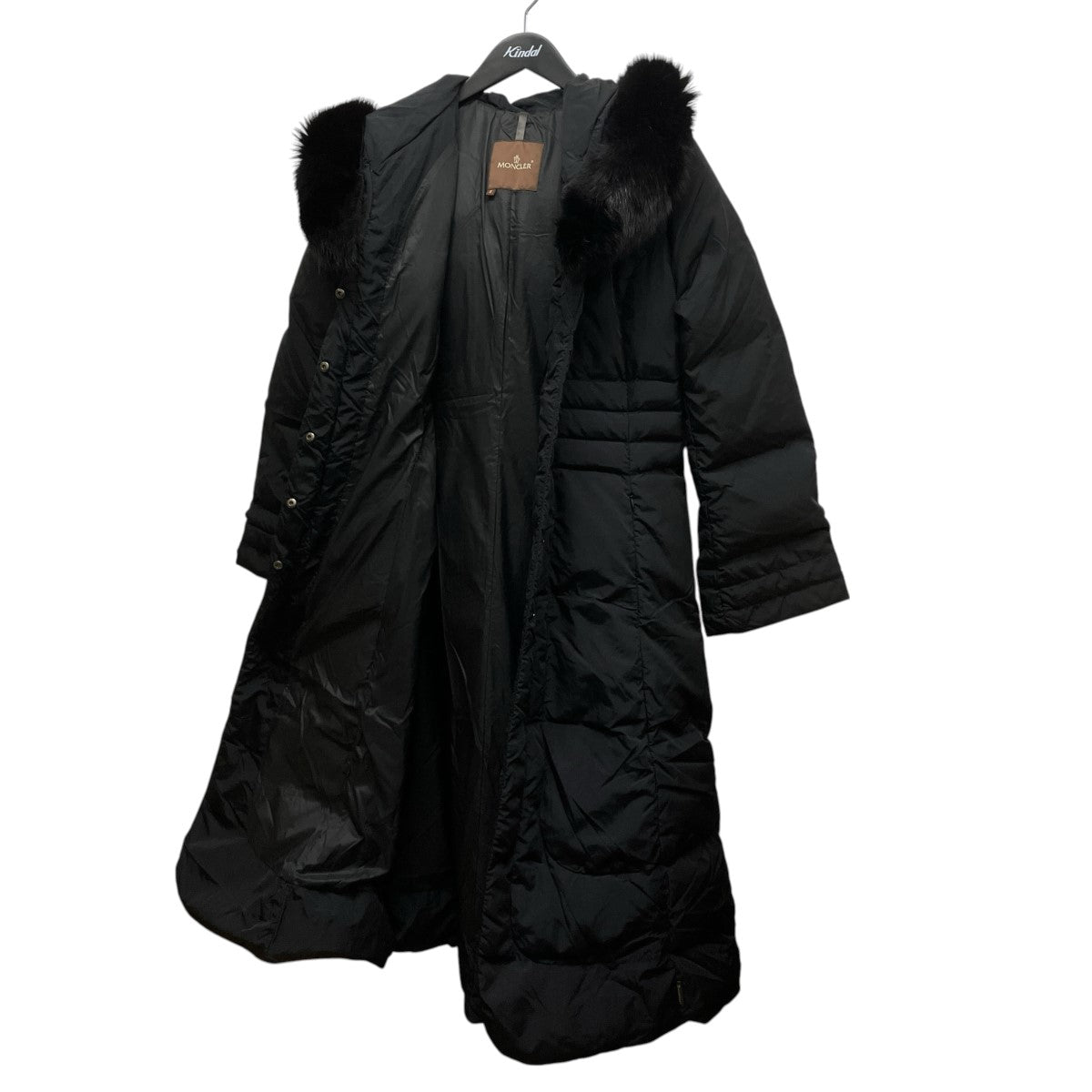 MONCLER ファーダウンコートZ4H0477 古着・中古-5枚目のアイテム画像