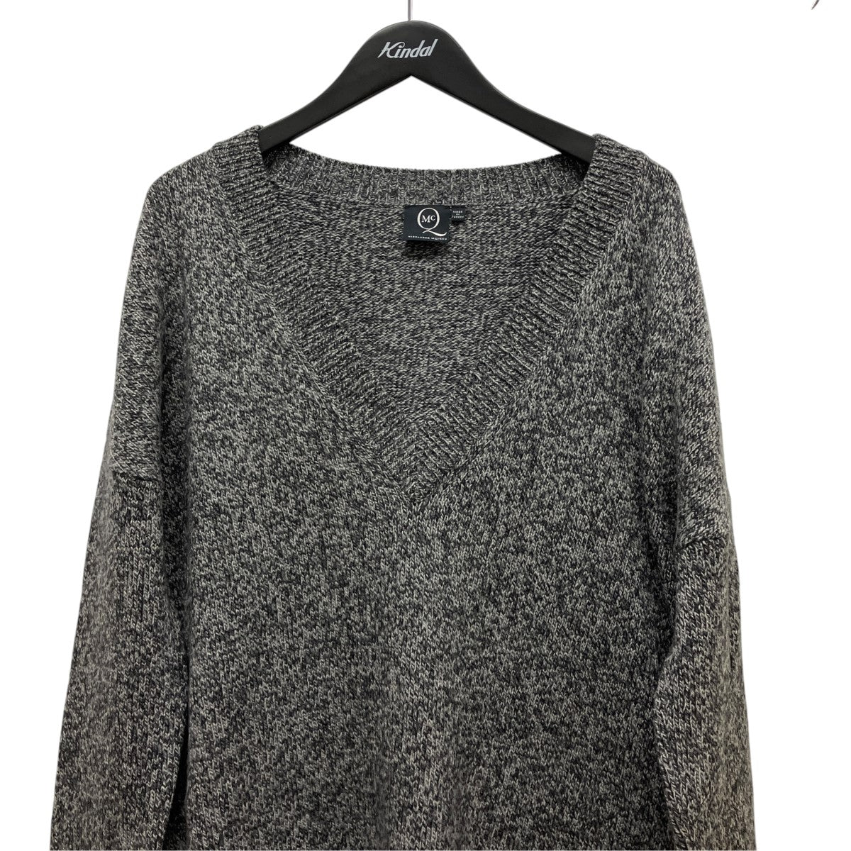 ALEXANDER McQUEEN VネックウールニットKRCQ-CA1-2016 古着・中古-3枚目のアイテム画像