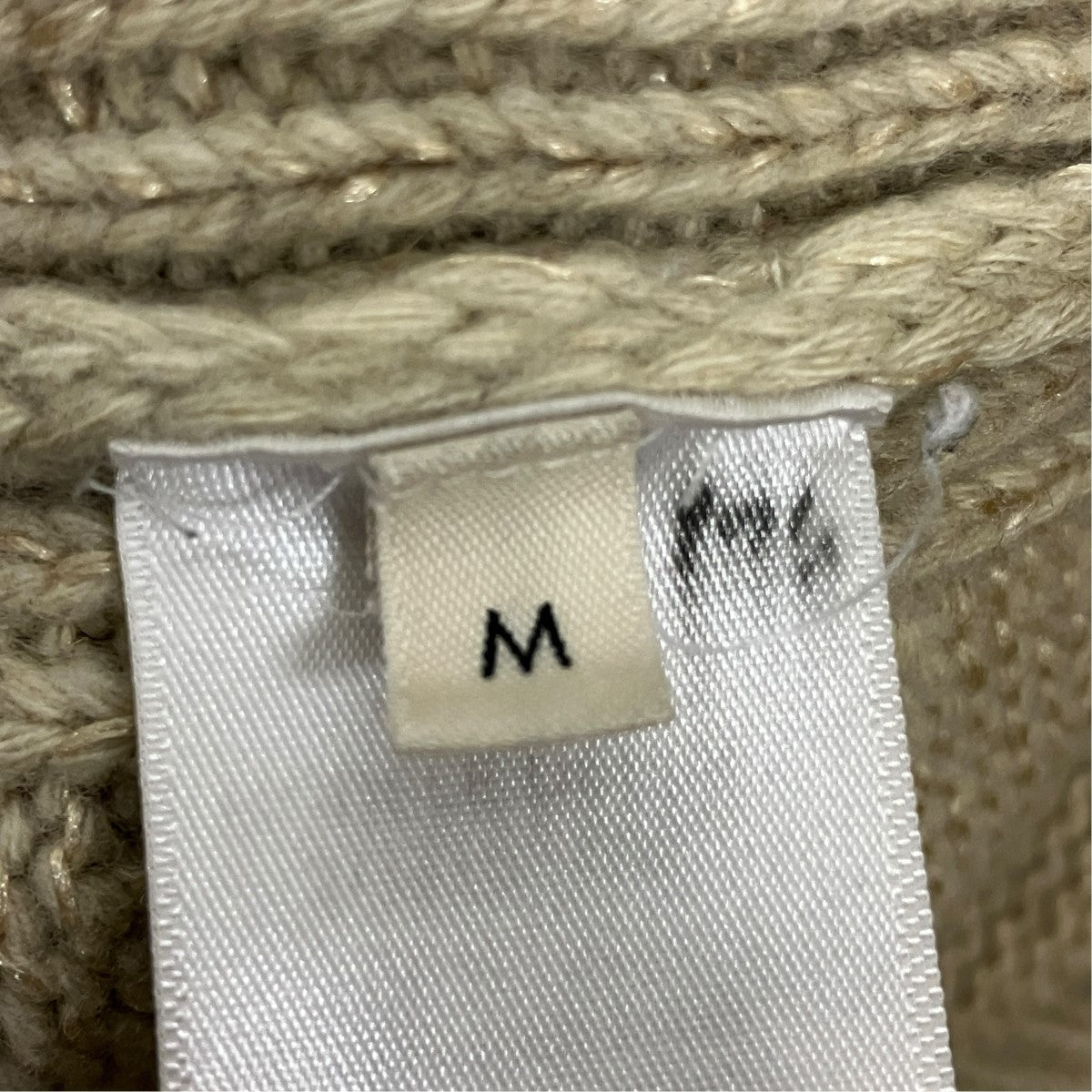 CELINE フィービー期チャンキーハイネックニット2 OZ16 古着・中古-6枚目のアイテム画像