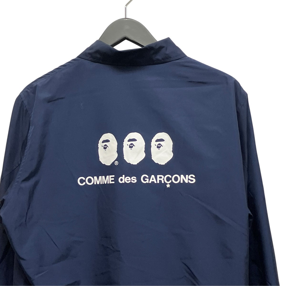 COMME des GARCONS×A BATHING APE COACH JACKETロゴコーチジャケット001LJG721915X 古着・中古-4枚目のアイテム画像