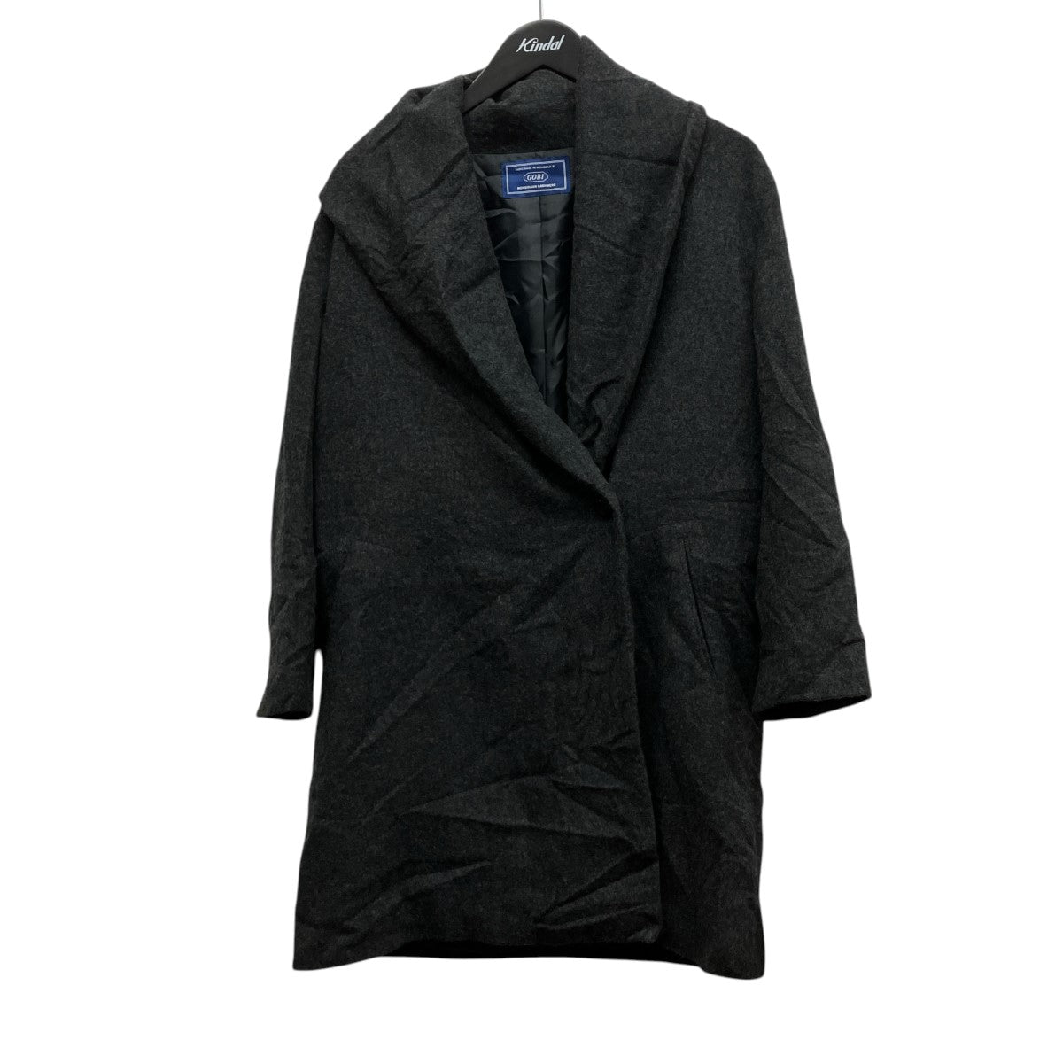 GOBI カシミヤコート 古着・中古-1枚目のアイテム画像