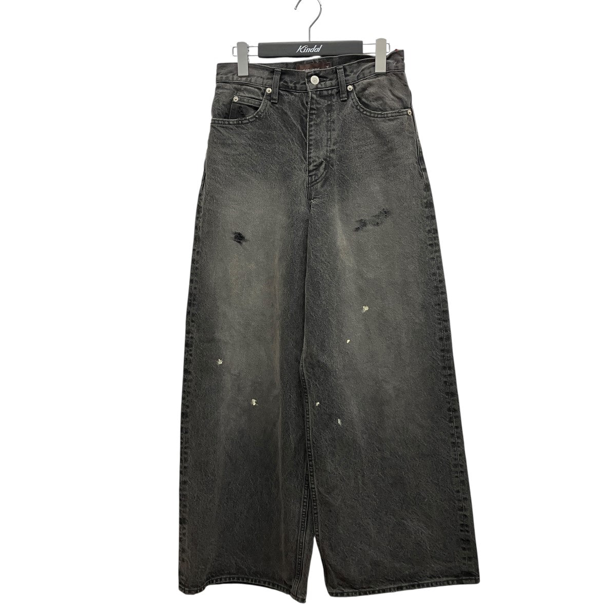 26SSMB BAGGY JEANS VINTAGEダメージ加工デニムパンツB26U6PL002
