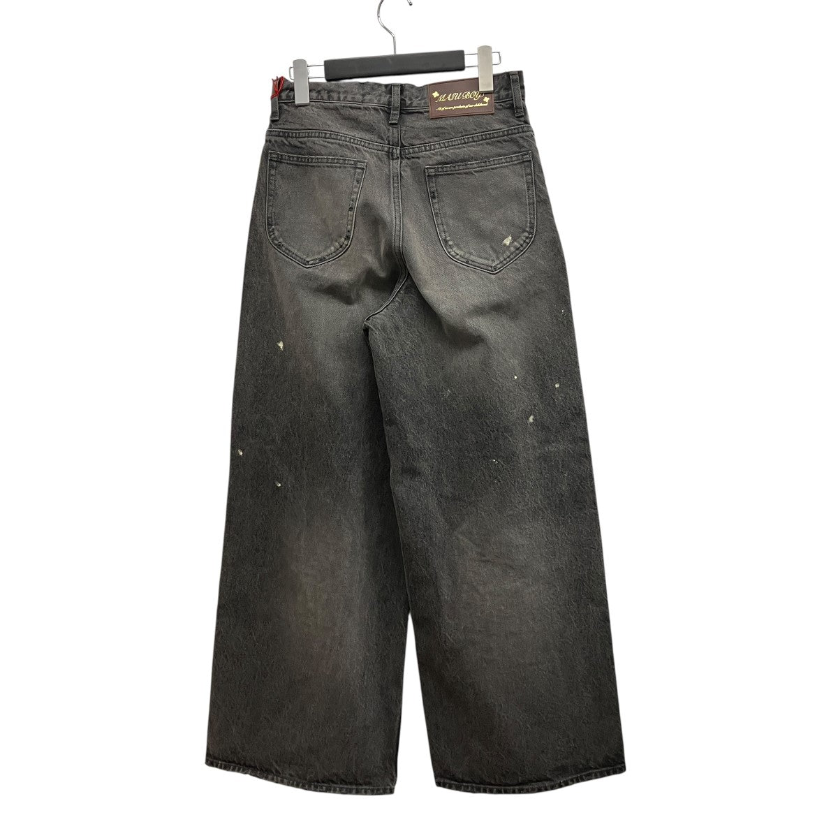 26SSMB BAGGY JEANS VINTAGEダメージ加工デニムパンツB26U6PL002