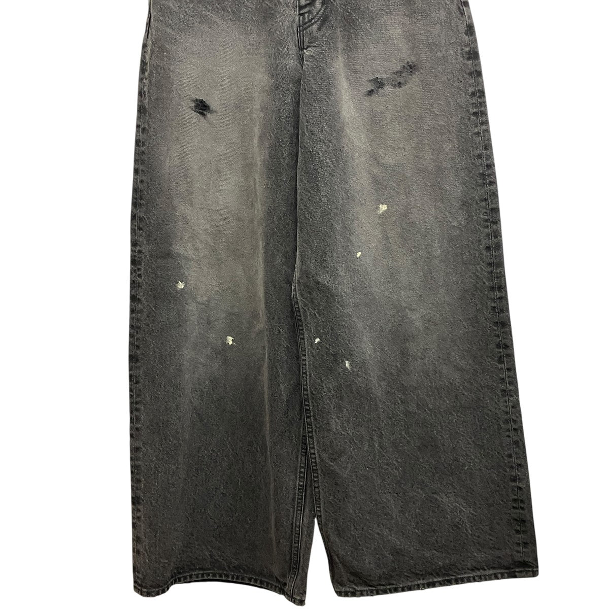 26SSMB BAGGY JEANS VINTAGEダメージ加工デニムパンツB26U6PL002