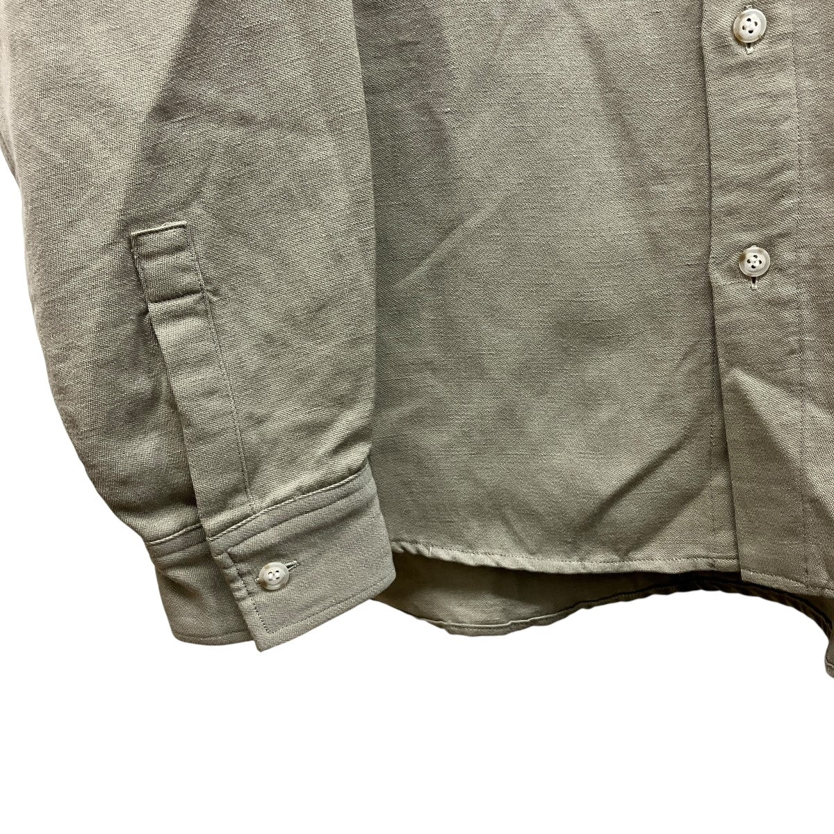 WOOL LINEN WIDE SHIRTウールリネンワイドシャツNMSH-024