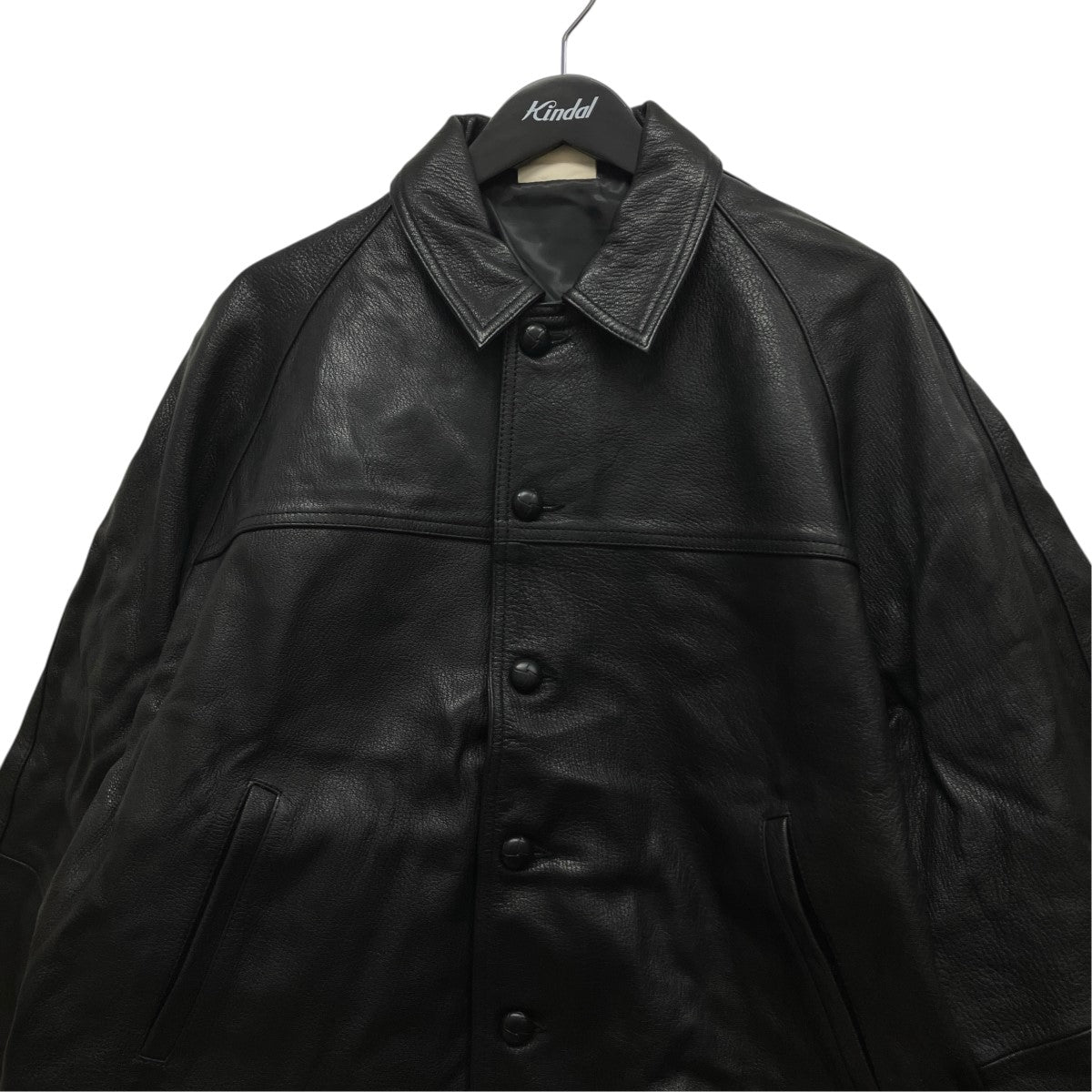 refomed×CCU CCU LEATHER FORMAN JACKETレザージャケットREJK-CCU02 古着・中古-3枚目のアイテム画像