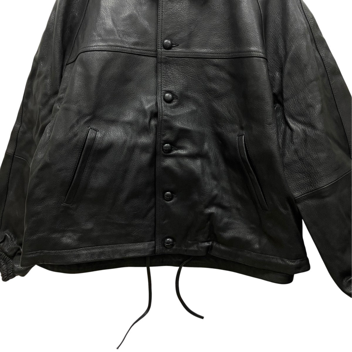 refomed×CCU CCU LEATHER FORMAN JACKETレザージャケットREJK-CCU02 古着・中古-4枚目のアイテム画像